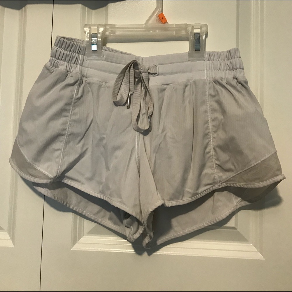 White Lululemon Shorts